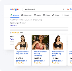 google search results